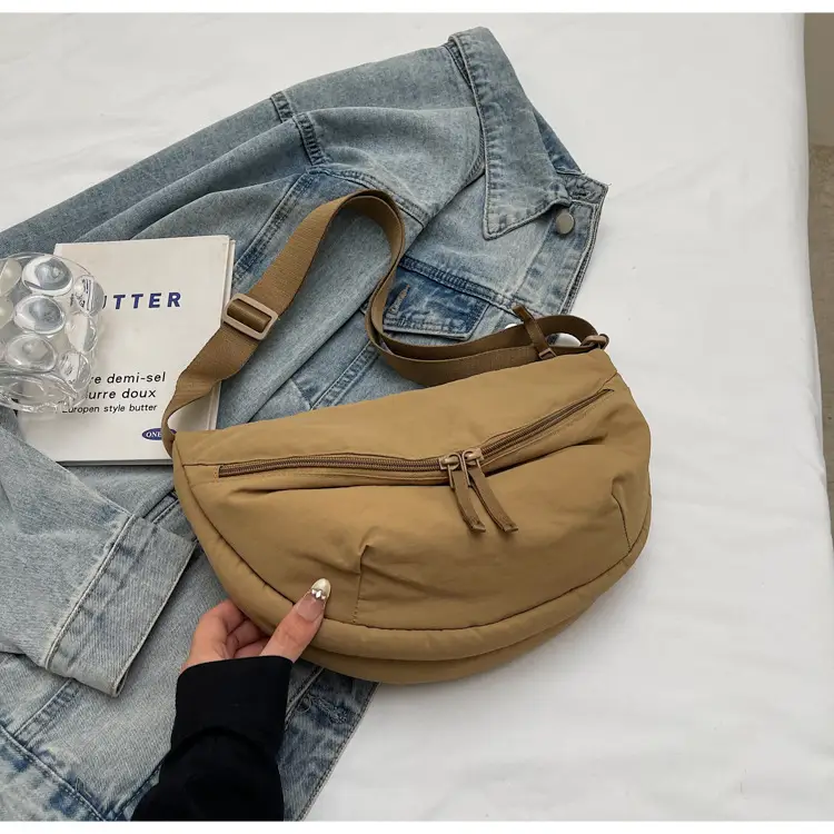 Pink Korean Style Crossbody Chest Bag for Women — feature 21