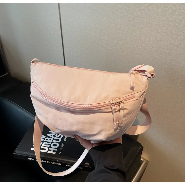 Pink Korean Style Crossbody Chest Bag for Women — feature 27
