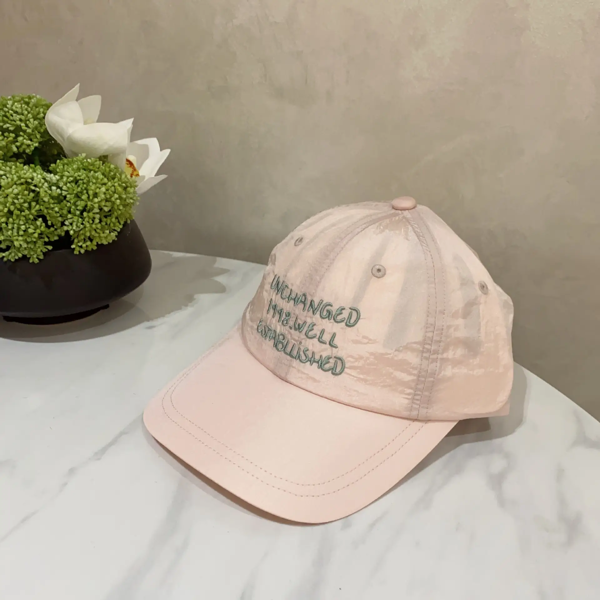 Korean Style Letter Embroidered Baseball Cap for Men Women - Image 3