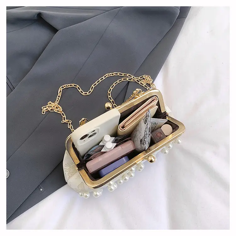 Pearl Chain Shoulder Crossbody Bag for Women — feature 10