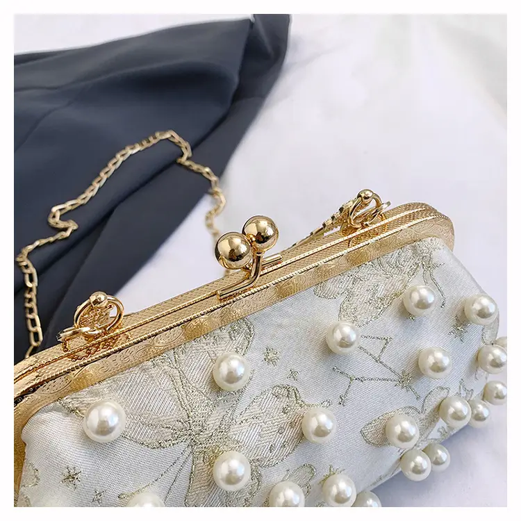 Pearl Chain Shoulder Crossbody Bag for Women — feature 7