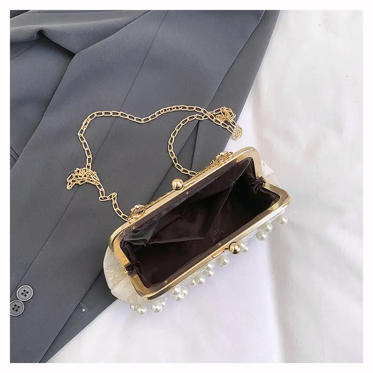 Pearl Chain Shoulder Crossbody Bag for Women — feature 9