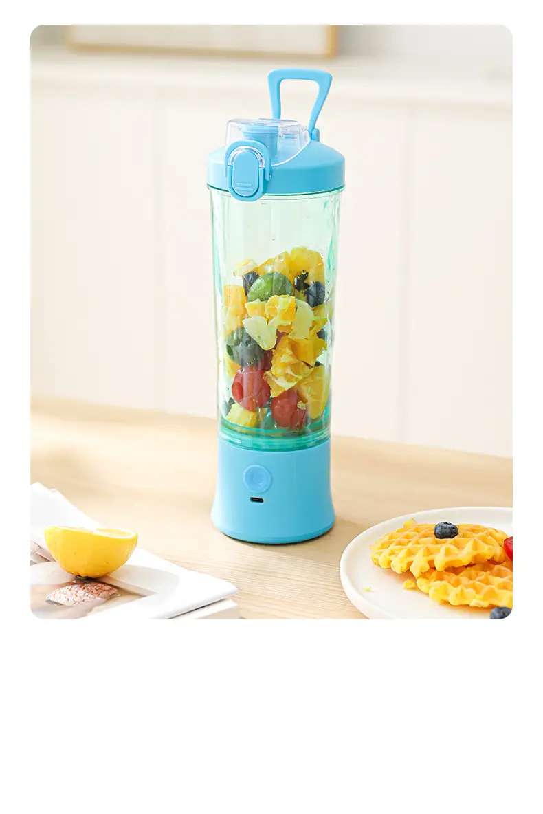 Cross-Border Juicer Fruit Juice Portable Charging Household Small Multi-Functional Mini Blender Juice Cup — feature 23