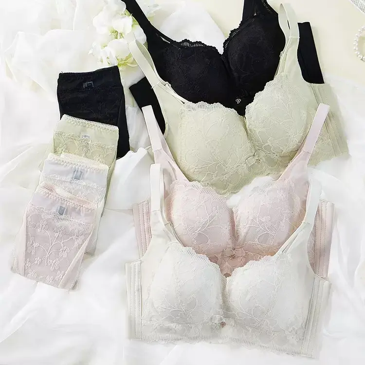 French Thin Cup Adjustable Bra for Girls Non-Steel Rings — feature 1