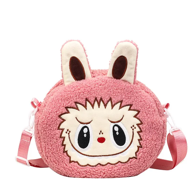 Cute Cartoon Plush Shoulder Bag for Girls - Image 10