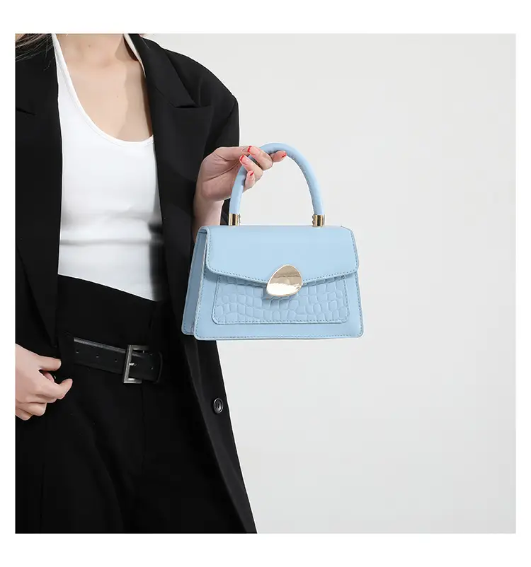 Orange PU Croc Shoulder Crossbody Bag 2025 — feature 20