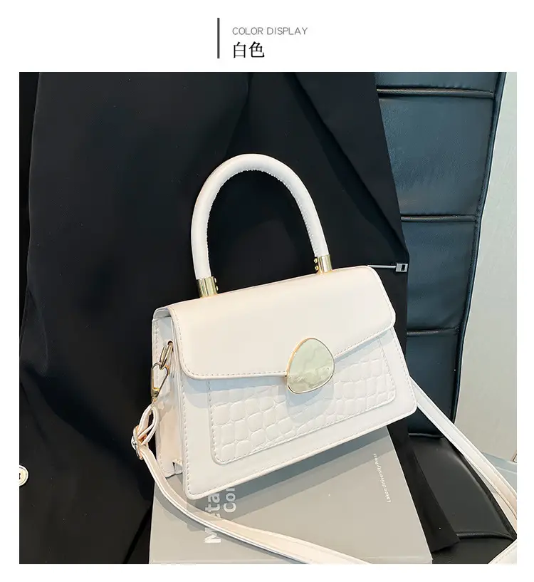 Orange PU Croc Shoulder Crossbody Bag 2025 — feature 22