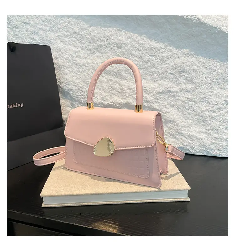 Orange PU Croc Shoulder Crossbody Bag 2025 — feature 32