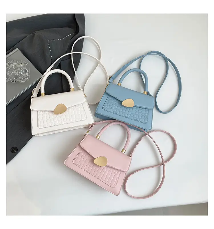 Orange PU Croc Shoulder Crossbody Bag 2025 — feature 34