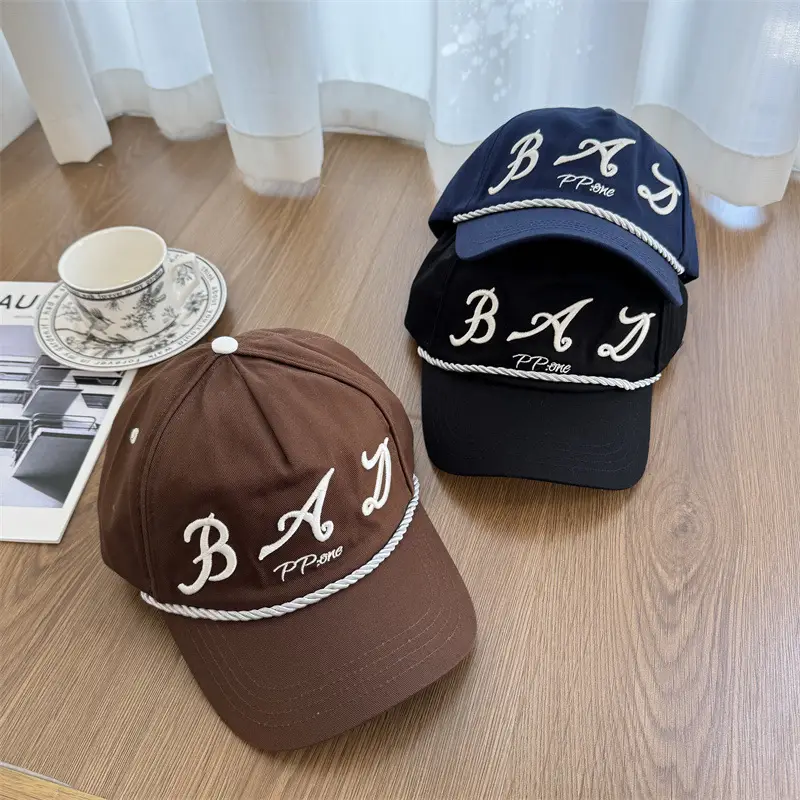 2025 Letter Embroidered Baseball Caps for Women - Image 4