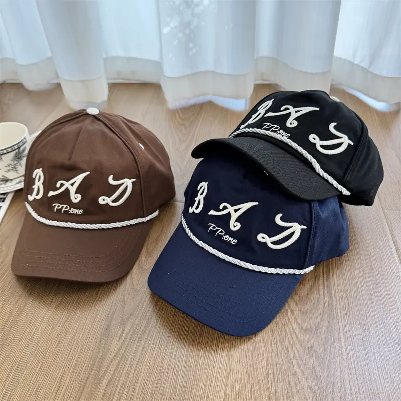 2025 Letter Embroidered Baseball Caps for Women - Image 5