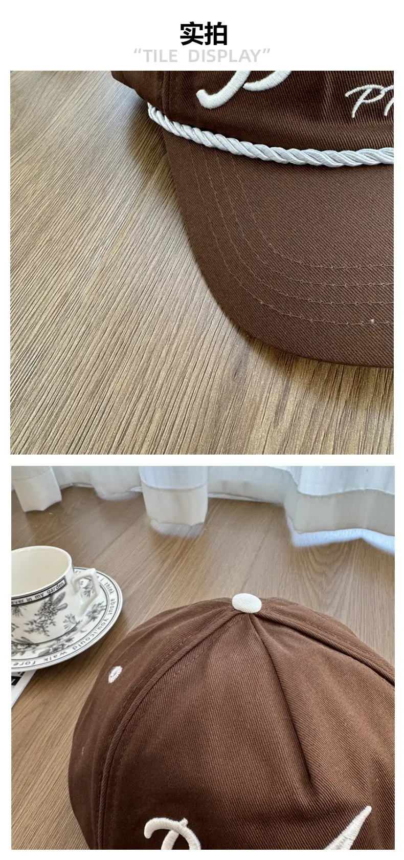 2025 Letter Embroidered Baseball Caps for Women — feature 5