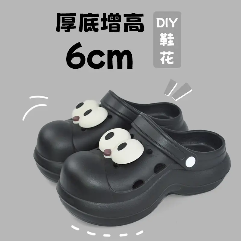 Women High Heeled Sandals White Clogs Summer Beach
