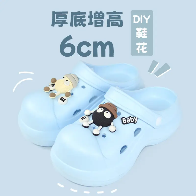 Women High Heeled Sandals White Clogs Summer Beach