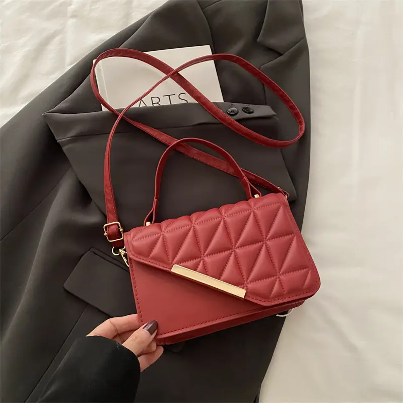 Trendy Quilted Square Handbag for Women 2025 - Image 6
