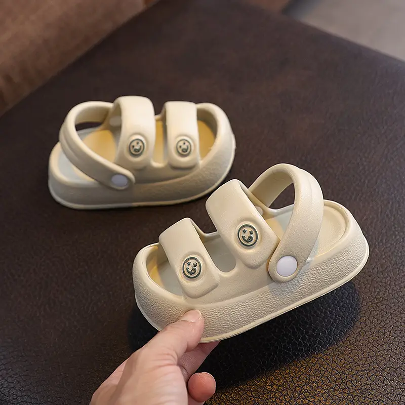 Baby Slippers Non-Slip Soft Sole Black Pink