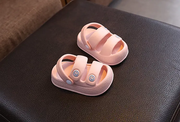 Baby Slippers Non-Slip Soft Sole Black Pink — feature 18