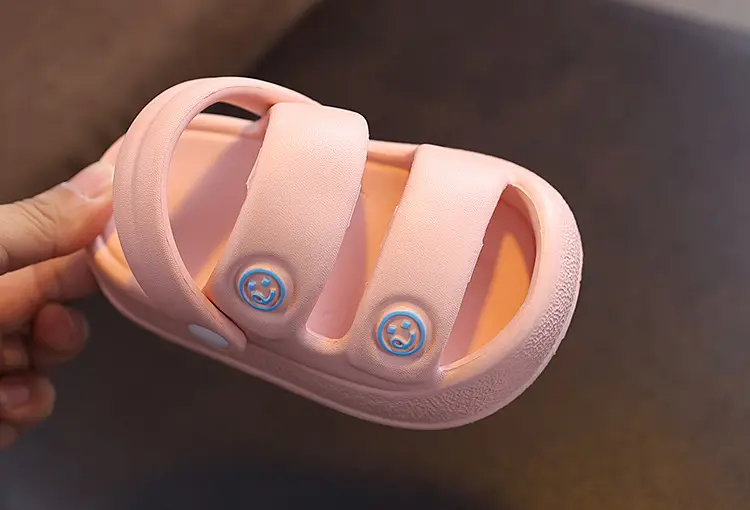 Baby Slippers Non-Slip Soft Sole Black Pink — feature 19