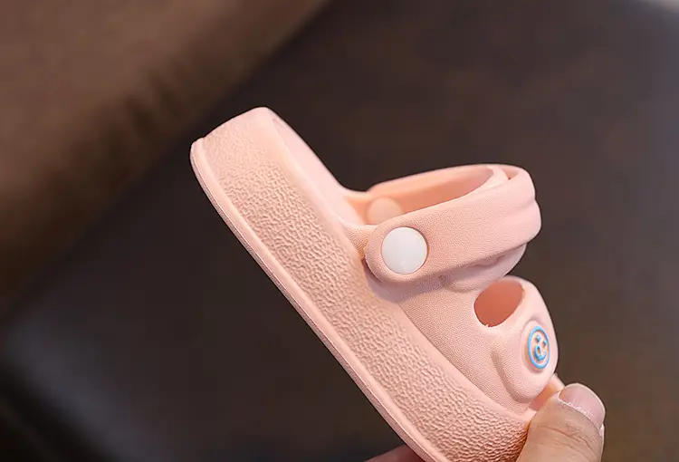 Baby Slippers Non-Slip Soft Sole Black Pink — feature 21
