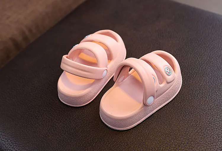 Baby Slippers Non-Slip Soft Sole Black Pink — feature 22
