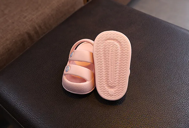 Baby Slippers Non-Slip Soft Sole Black Pink — feature 23