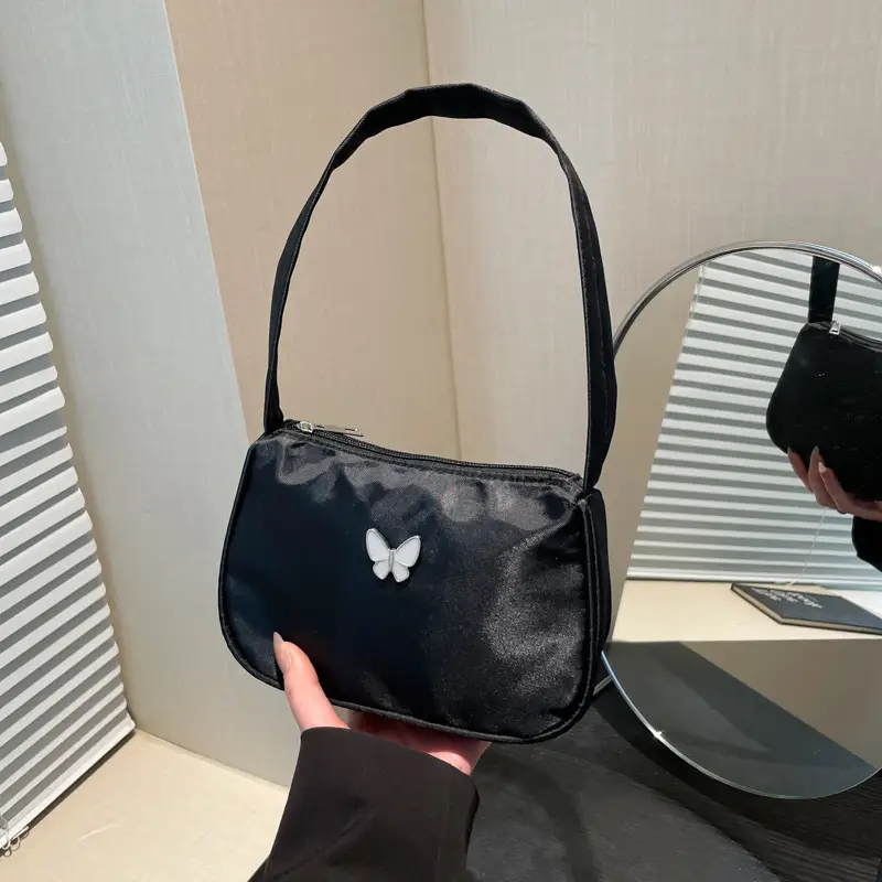 Black Butterfly Shoulder Bag for Women — feature 14