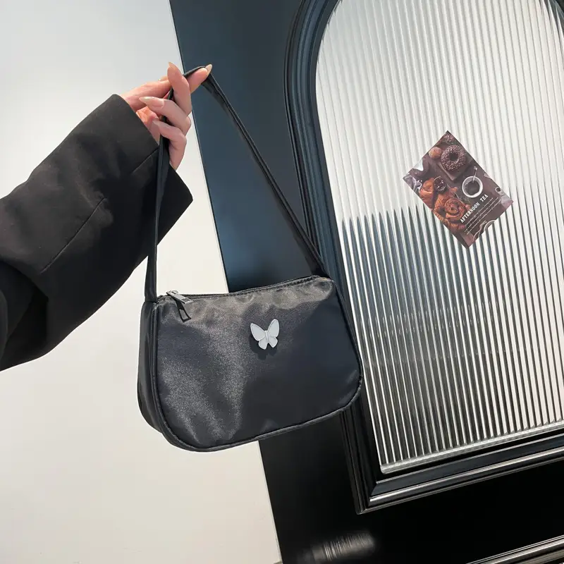 Black Butterfly Shoulder Bag for Women — feature 19