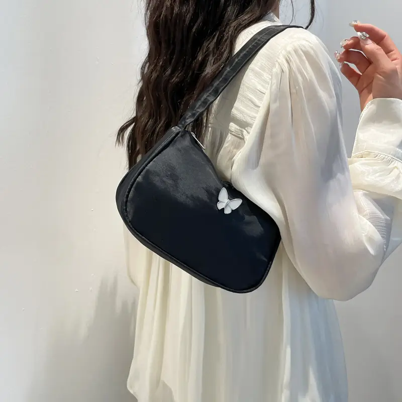 Black Butterfly Shoulder Bag for Women — feature 2