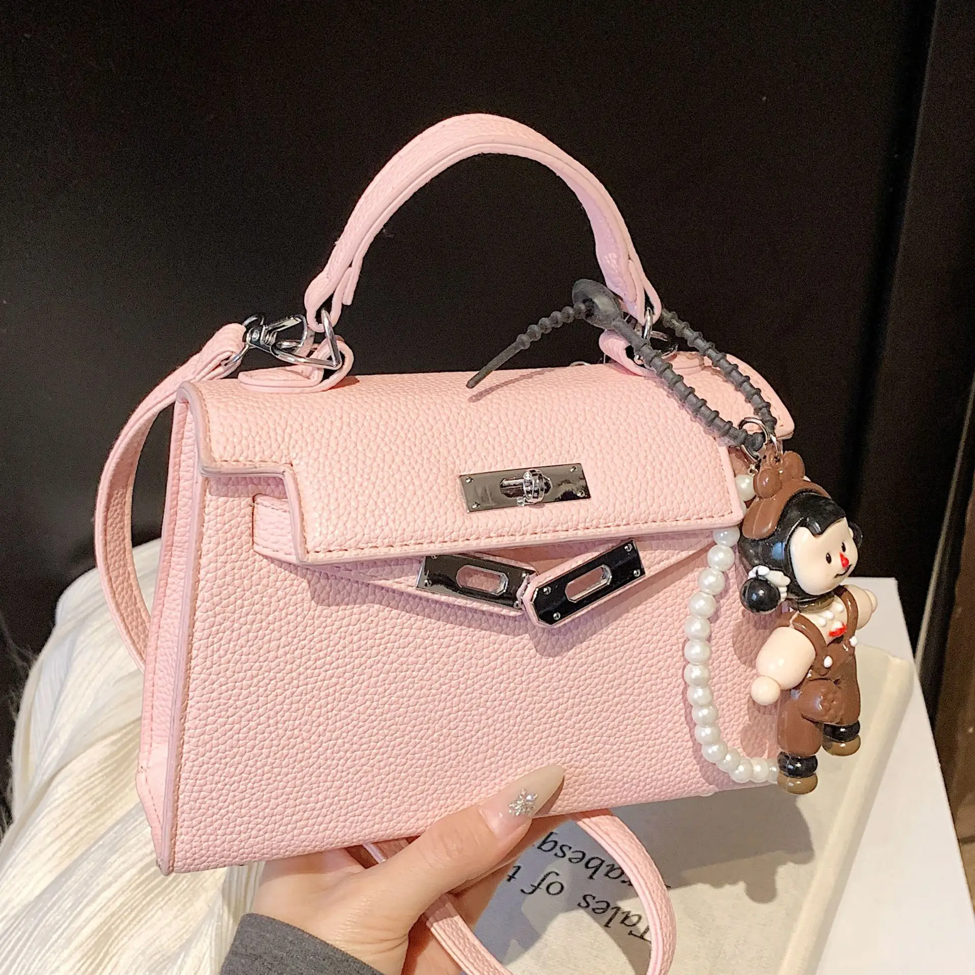 Red Women's Shoulder Crossbody Bag 2025 Fashion - Image 13