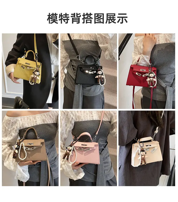 Red Women's Shoulder Crossbody Bag 2025 Fashion — feature 3
