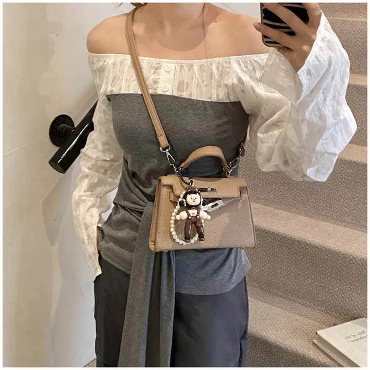 Red Women's Shoulder Crossbody Bag 2025 Fashion - Image 5