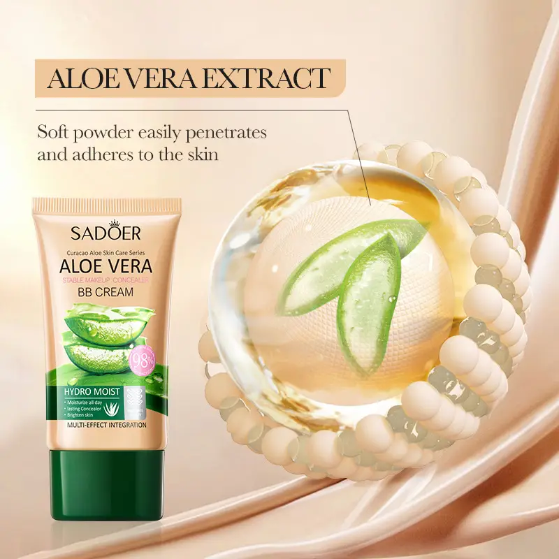 Aloe Vera BB Cream for Skin Brightening & Hydration - Image 6