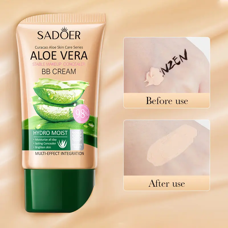 Aloe Vera BB Cream for Skin Brightening & Hydration - Image 7