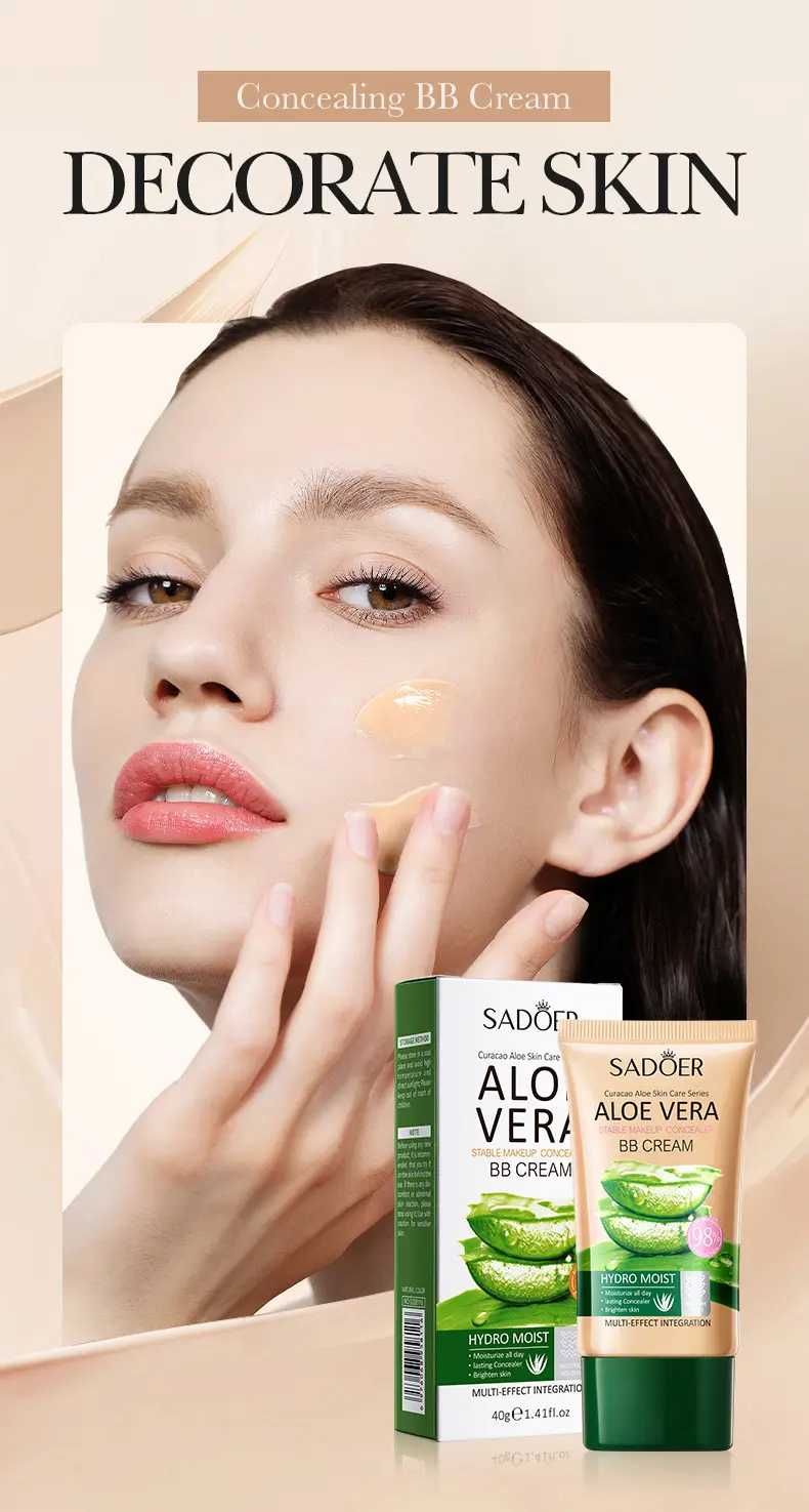 Aloe Vera BB Cream for Skin Brightening & Hydration — feature 1