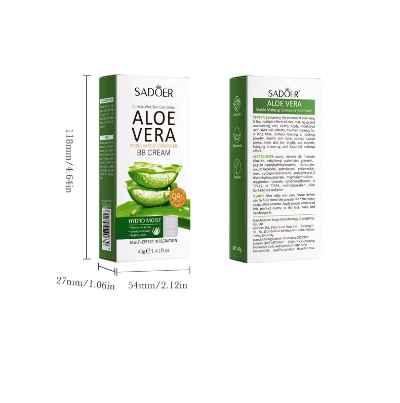Aloe Vera BB Cream for Skin Brightening & Hydration — feature 10