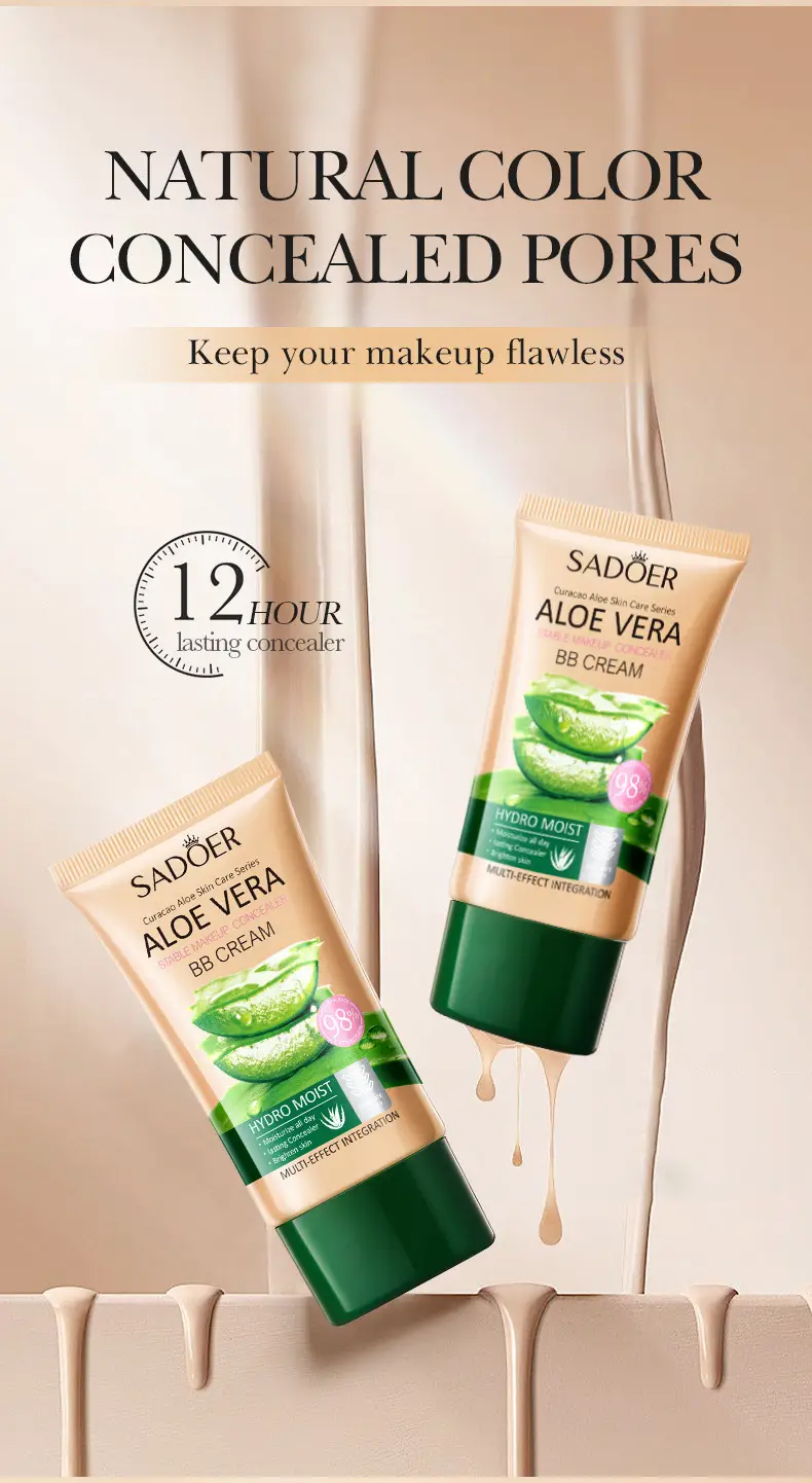 Aloe Vera BB Cream for Skin Brightening & Hydration — feature 2