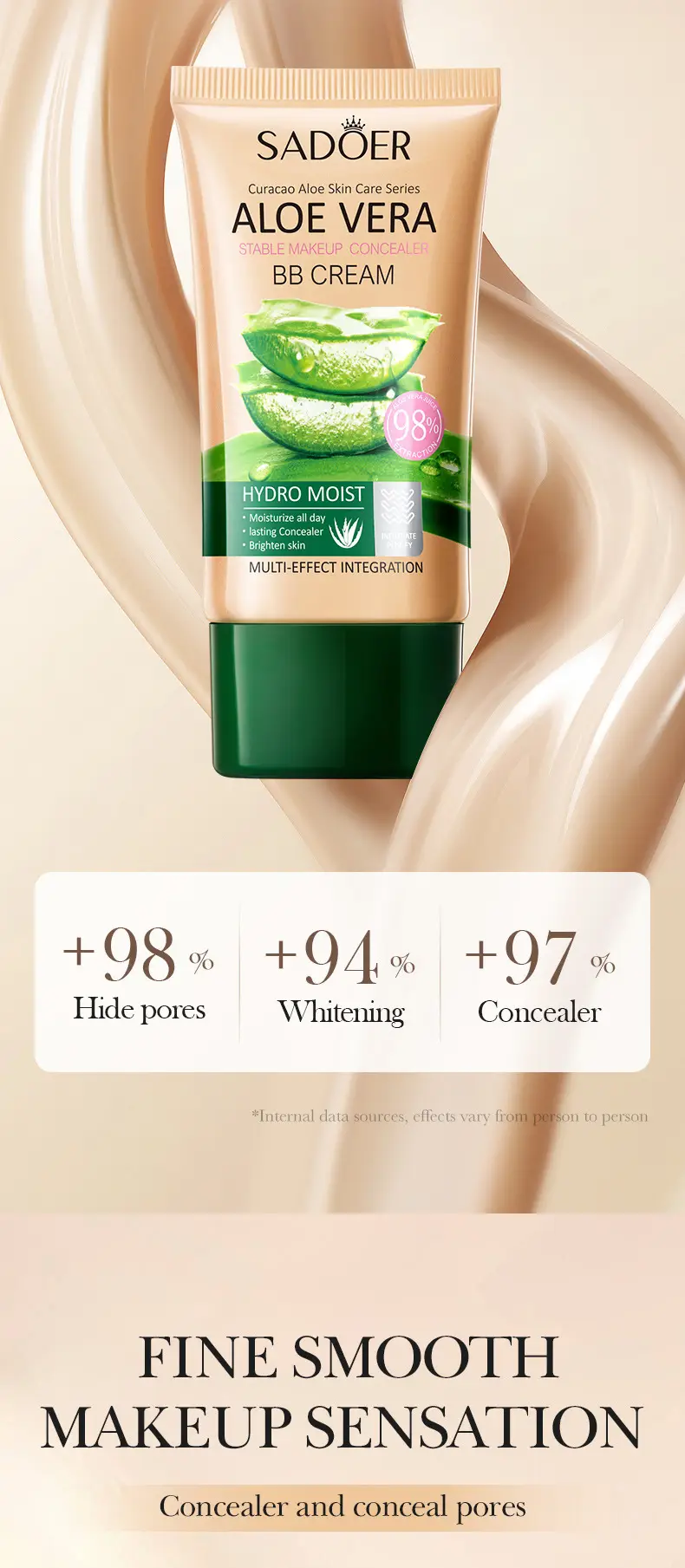Aloe Vera BB Cream for Skin Brightening & Hydration — feature 4
