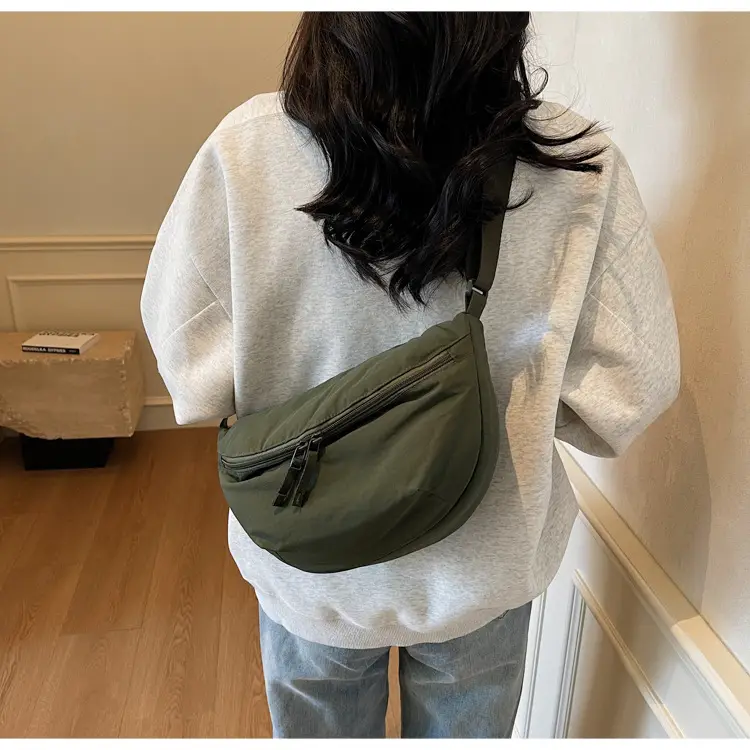 Women Canvas Shoulder Bag Gold 2025 New — feature 12