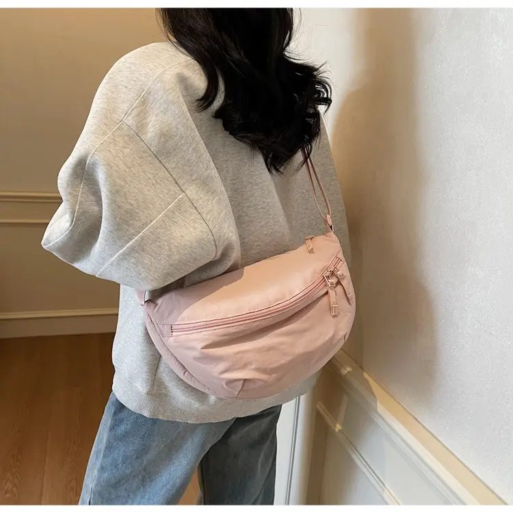 Women Canvas Shoulder Bag Gold 2025 New — feature 17