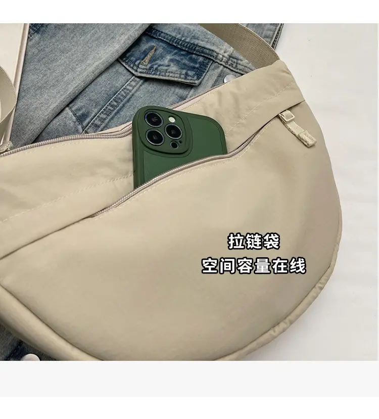 Women Canvas Shoulder Bag Gold 2025 New — feature 9