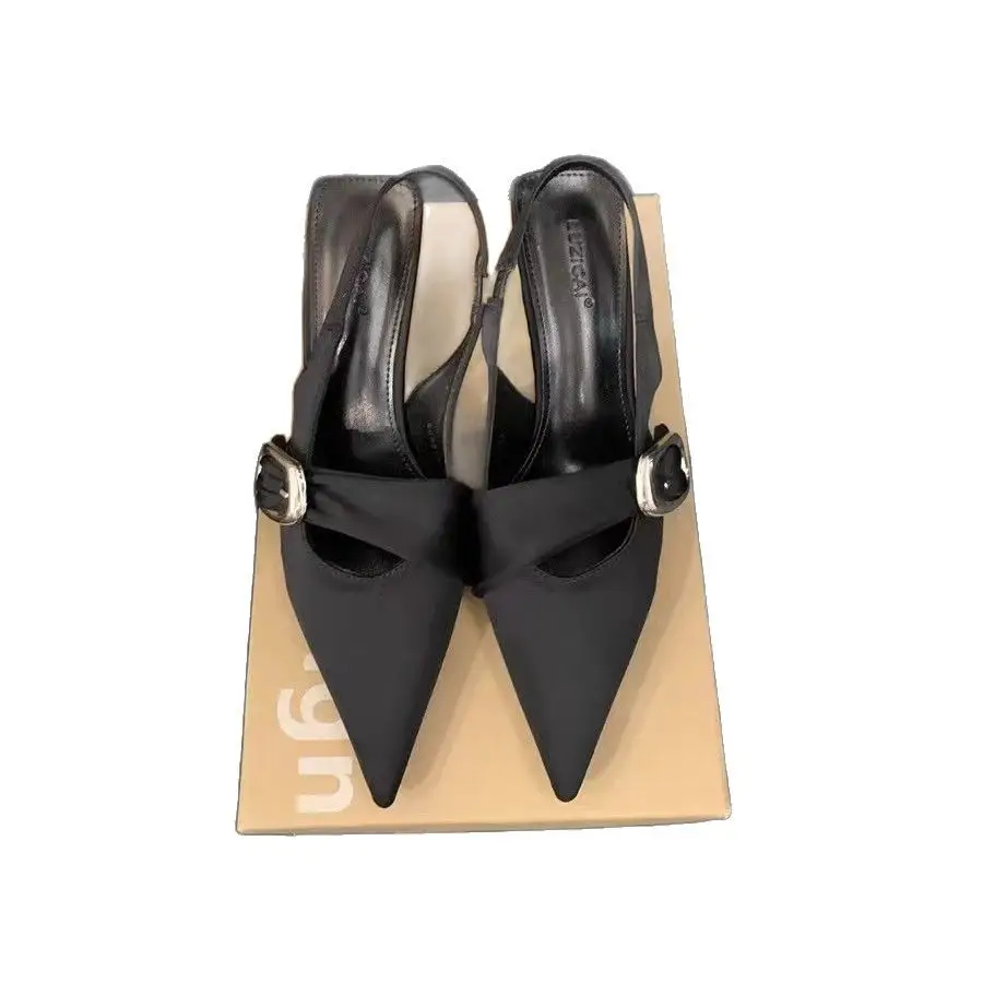 Fashionable and Comfortable Work Shoes, French-Style Pointed-Toe High Heels for Women, 2026 New Model, Thin-Heeled Shallow-Mouthed Single Shoes for Women