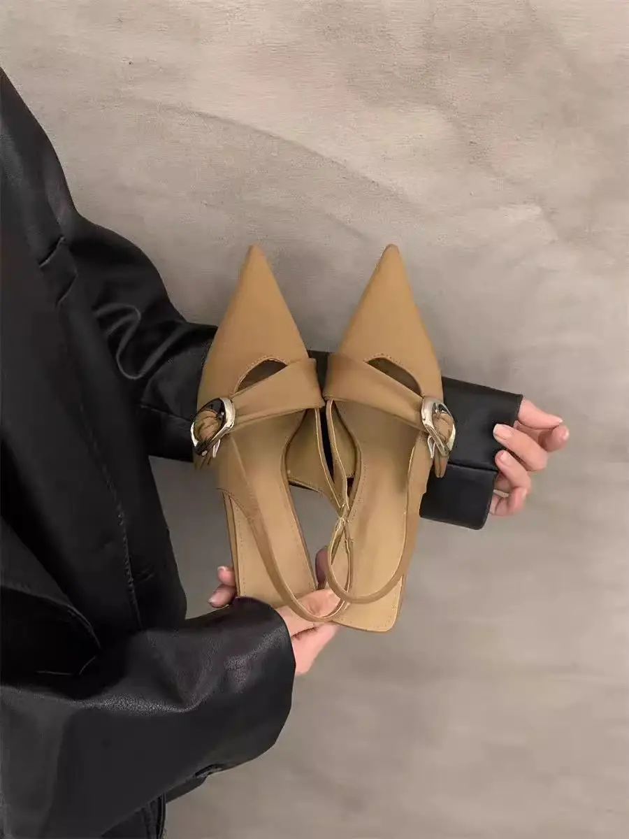Fashionable and Comfortable Work Shoes, French-Style Pointed-Toe High Heels for Women, 2026 New Model, Thin-Heeled Shallow-Mouthed Single Shoes for Women — feature 10