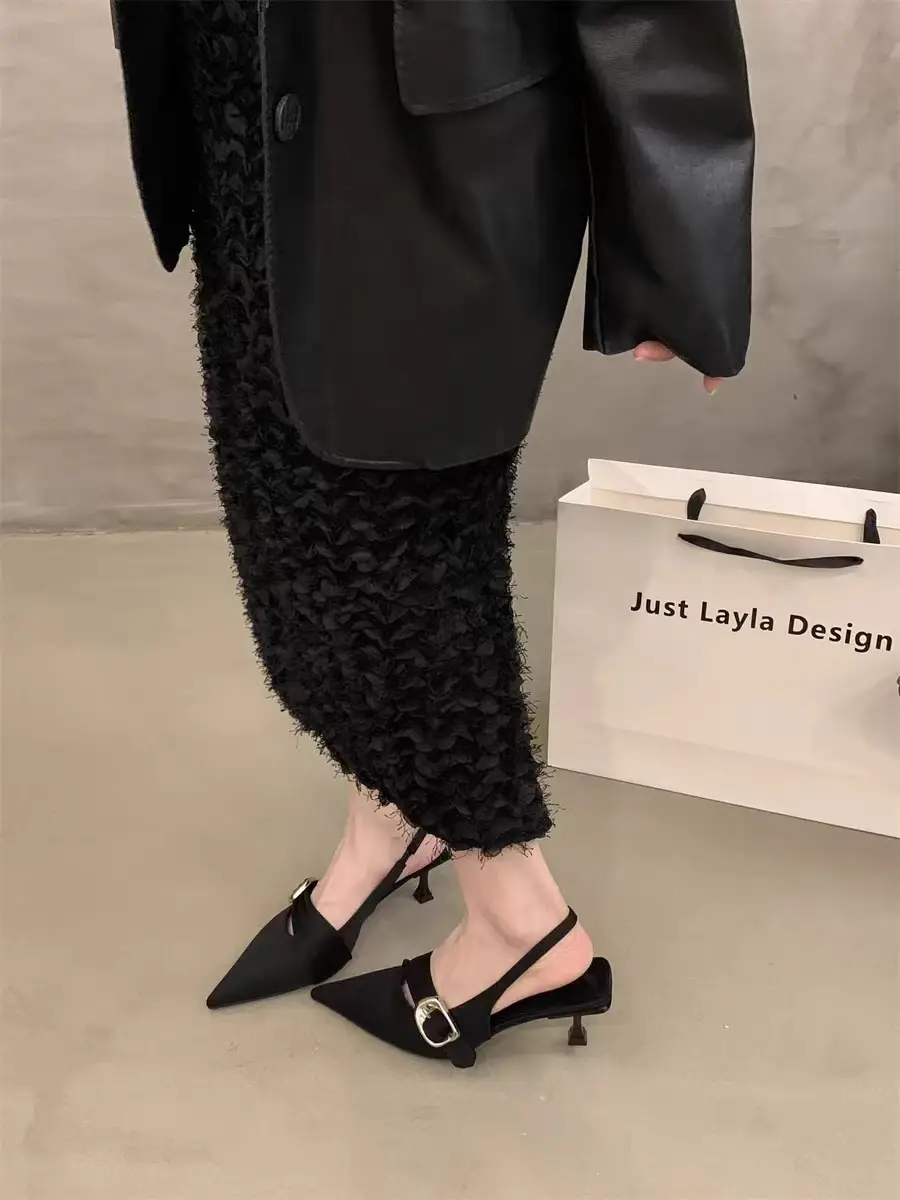 Fashionable and Comfortable Work Shoes, French-Style Pointed-Toe High Heels for Women, 2026 New Model, Thin-Heeled Shallow-Mouthed Single Shoes for Women — feature 11