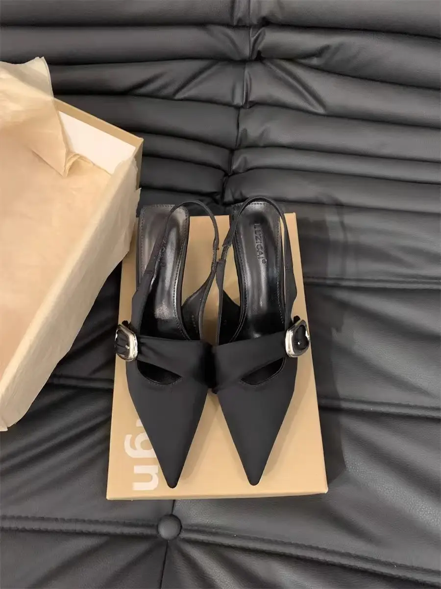 Fashionable and Comfortable Work Shoes, French-Style Pointed-Toe High Heels for Women, 2026 New Model, Thin-Heeled Shallow-Mouthed Single Shoes for Women — feature 7