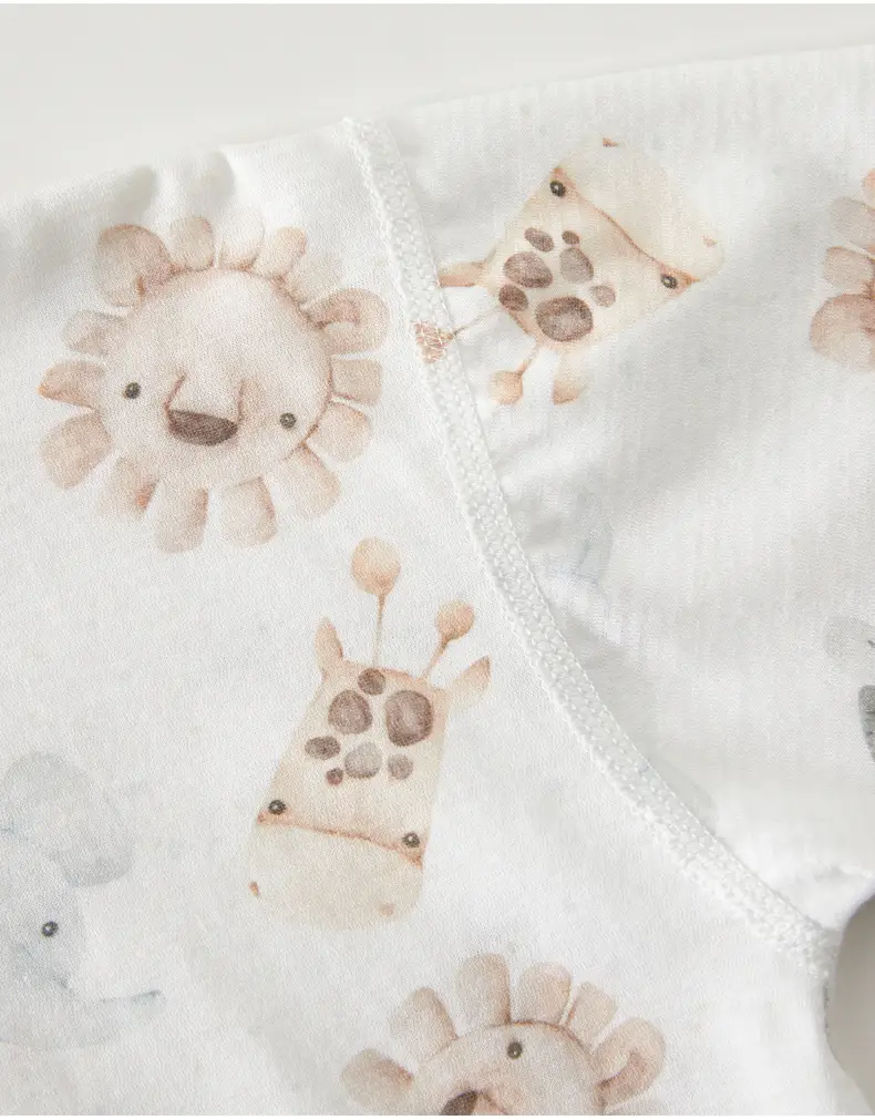 Baby Cotton Floral Short Sleeve Top for Boys Girls — feature 19