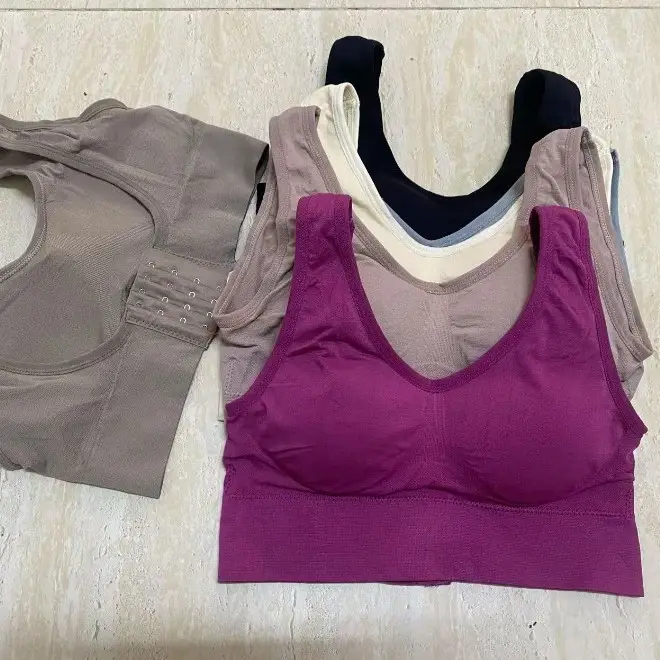 Cross-Border Seamless Back-Buttoned Bra for Plus Size - Image 9