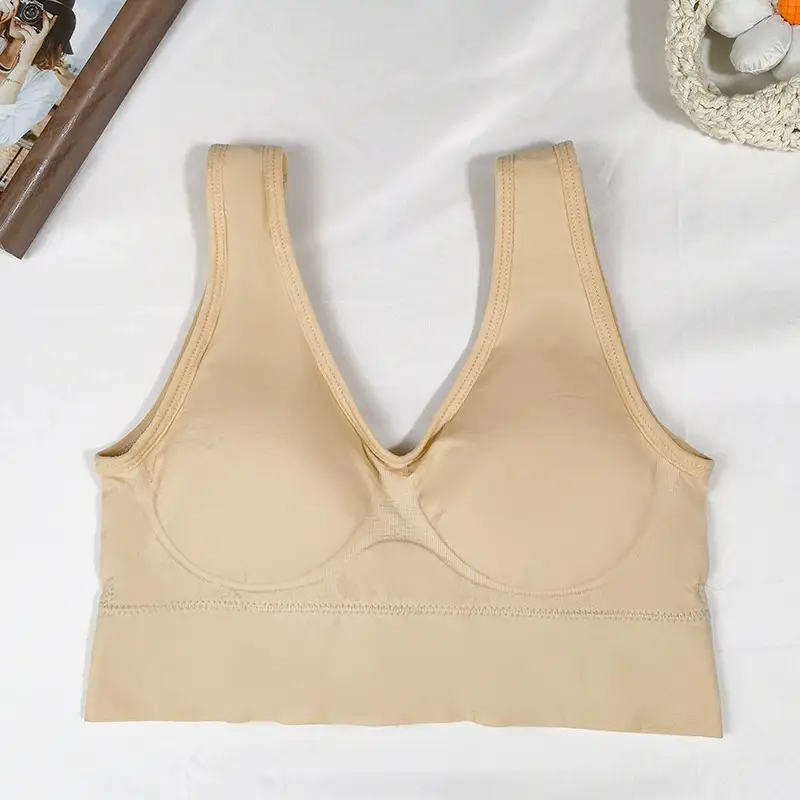 Cross-Border Seamless Back-Buttoned Bra for Plus Size — feature 7