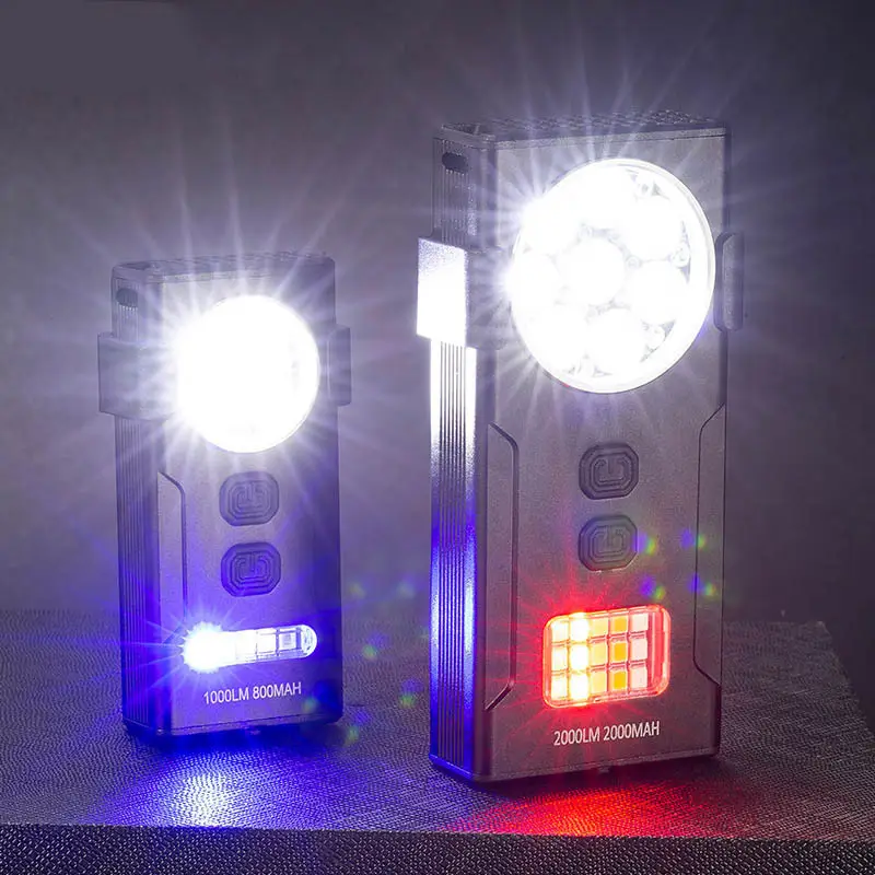 New Cross-Border Aluminum Take Clip Light Flashlight Dual Purpose Portable Strong Magnetic Super Long Endurance Outdoor Super Bright - Image 8