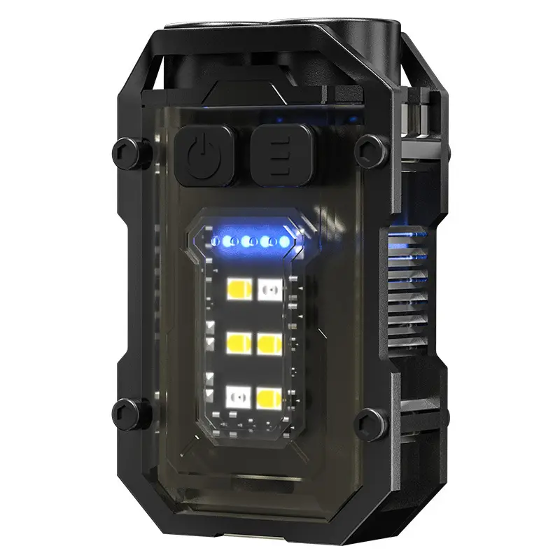 New Cross-Border Aluminum Take Clip Light Flashlight Dual Purpose Portable Strong Magnetic Super Long Endurance Outdoor Super Bright - Image 4
