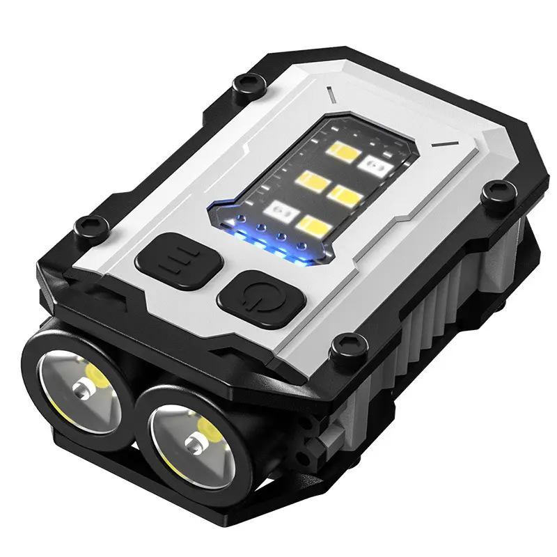 New Cross-Border Aluminum Take Clip Light Flashlight Dual Purpose Portable Strong Magnetic Super Long Endurance Outdoor Super Bright - Image 5